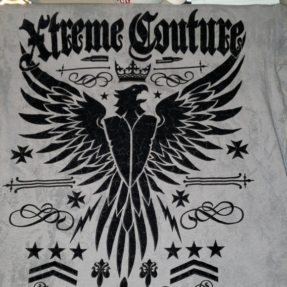 Affliction Other - Affliction Xtreme Couture Mens Small Velvet print